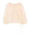 Philosophy Di Lorenzo Serafini Ruched Detailed Blouse In Pink