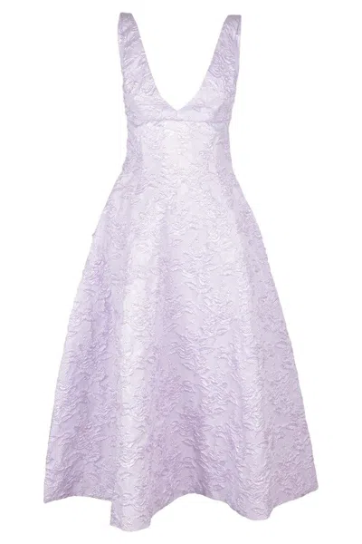 Philosophy Di Lorenzo Serafini Lilac Midi Dress