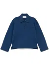 Philosophy Di Lorenzo Serafini Logo-embroidered Polo Top In Blue