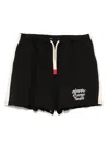 Philosophy Di Lorenzo Serafini Logo-embroidered Shorts In Black