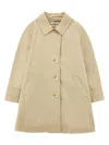Philosophy Di Lorenzo Serafini Logo-patch Trench Coat In Brown