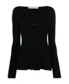 Philosophy Di Lorenzo Serafini Suéter Con Escote Barco - Negro In Black