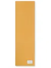 Shop Philosophy Di Lorenzo Serafini Logo Tag Straight-cut Wool Scarf In Yellow