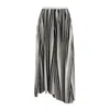 Philosophy Di Lorenzo Serafini Long Asymmetrical Striped Skirt