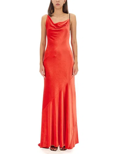 Philosophy Di Lorenzo Serafini Long Dress In Red