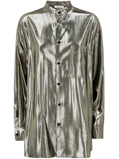 Philosophy Di Lorenzo Serafini Long-sleeved Shirt In Green