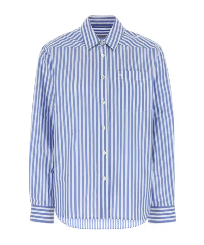 Philosophy Di Lorenzo Serafini Long-sleeved Shirt In Blue