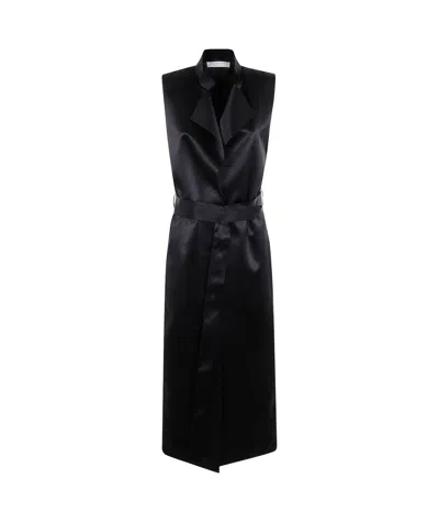 PHILOSOPHY DI LORENZO SERAFINI PHILOSOPHY DI LORENZO SERAFINI BELTED LONG WAISTCOAT