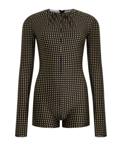 Philosophy Di Lorenzo Serafini Long-sleeve Short Jumpsuit In Multi