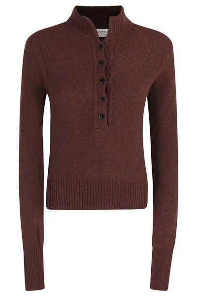 Philosophy Di Lorenzo Serafini Maglia Boucle Misto Lana In Brown