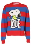 Philosophy Di Lorenzo Serafini Snoopy Love Intarsia-knit Jumper In J1315