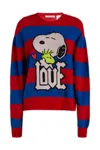 Philosophy Di Lorenzo Serafini Philosophy X Peanuts Knitted Crewneck Jumper In Multi