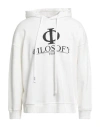 Philosophy Di Lorenzo Serafini Man Sweatshirt White Size M Cotton, Elastane In White
