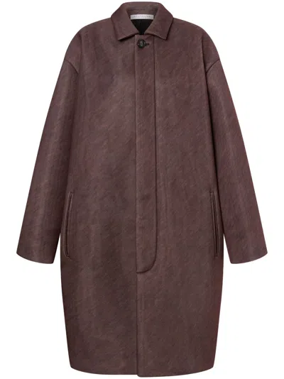 PHILOSOPHY DI LORENZO SERAFINI MÉLANGE-EFFECT LONG COAT