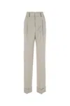 Philosophy Di Lorenzo Serafini Melange Sand Stretch Wool Blend Pant