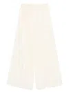 Philosophy Di Lorenzo Serafini Mesh Palazzo Pants In Nude