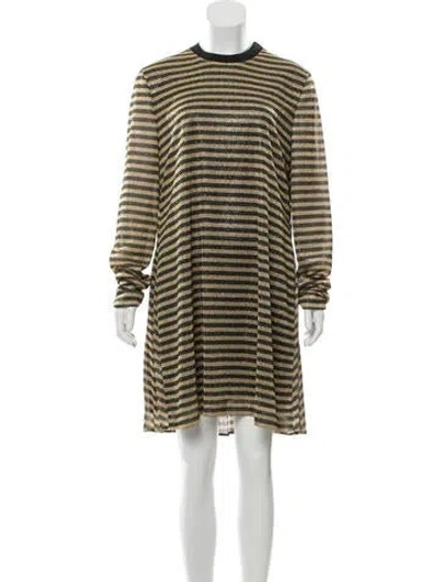 Pre-owned Philosophy Di Lorenzo Serafini Metallic Mini Dress In Multi