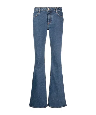 Philosophy Di Lorenzo Serafini Mid-rise Straight-leg Jeans In Blue