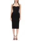 Philosophy Di Lorenzo Serafini Midi Dress In Black