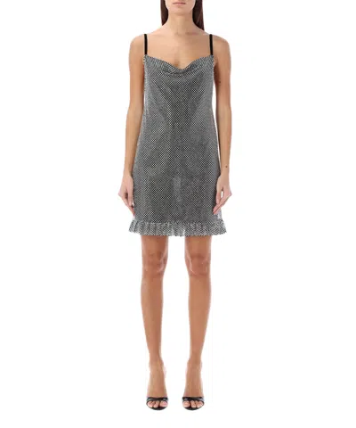 Philosophy Di Lorenzo Serafini Mini Dress In Silver