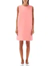 Philosophy Di Lorenzo Serafini Sleeveless Duchess Satin Mini Dress In Pink