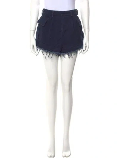 Pre-owned Philosophy Di Lorenzo Serafini Mini Shorts In Blue