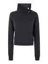 Philosophy Di Lorenzo Serafini Chic Mix Silk Cashmere Sweater In Grey