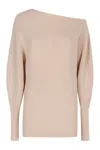 Philosophy Di Lorenzo Serafini Elegant One-shoulder Ivory Sweater