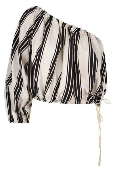 PHILOSOPHY DI LORENZO SERAFINI PHILOSOPHY DI LORENZO SERAFINI ONE-SHOULDER TOP