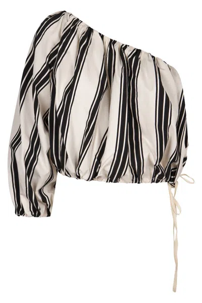 PHILOSOPHY DI LORENZO SERAFINI PHILOSOPHY DI LORENZO SERAFINI ONE-SHOULDER TOP