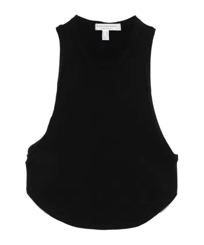 PHILOSOPHY DI LORENZO SERAFINI OPEN-BACK CROP TOP