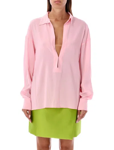 Philosophy Di Lorenzo Serafini Oversized Blouse In Pink