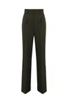 Philosophy Di Lorenzo Serafini Oversized Trousers In Cool Wool Blend In Marrone
