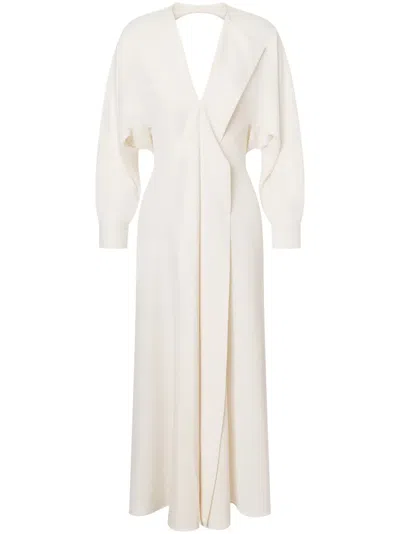 Philosophy Di Lorenzo Serafini Panelled Dress In White