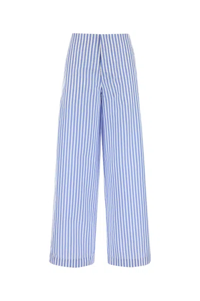 PHILOSOPHY DI LORENZO SERAFINI PHILOSOPHY DI LORENZO SERAFINI EMBROIDERED POPLIN PANT
