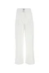 Philosophy Di Lorenzo Serafini Straight Cotton Trousers In White