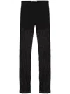 Philosophy Di Lorenzo Serafini Corded-lace Trousers In Black