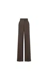 Philosophy Di Lorenzo Serafini Wide-leg Trousers In Beige
