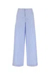 Philosophy Di Lorenzo Serafini Embroidered Poplin Pant In Stripped