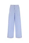 Philosophy Di Lorenzo Serafini Embroidered Poplin Pant In Stripped