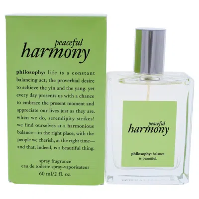 Philosophy Di Lorenzo Serafini Peaceful Harmony By Philosophy For Women - 2 oz Edt Spray In Multi