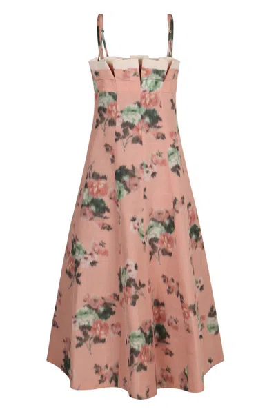 Philosophy Di Lorenzo Serafini Pencil Dress In Pink
