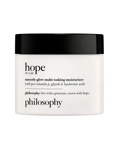 Philosophy Di Lorenzo Serafini Philosophy 2oz Hope In A Jar Smooth-glow Multi-tasking Moisturizer In Transparent