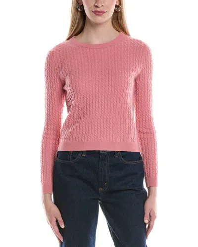 Philosophy Di Lorenzo Serafini Philosophy Baby Cable Cashmere Sweater In Pink