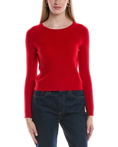 Philosophy Di Lorenzo Serafini Philosophy Baby Cable Cashmere Sweater In Red