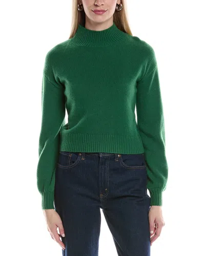 Philosophy Di Lorenzo Serafini Philosophy Balloon Sleeve Cashmere Sweater In Green