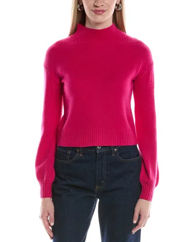 Philosophy Di Lorenzo Serafini Philosophy Balloon Sleeve Cashmere Sweater In Pink