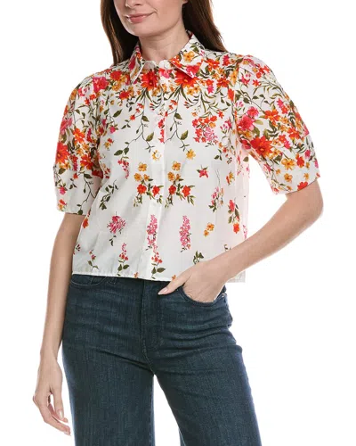 Philosophy Di Lorenzo Serafini Philosophy Button Down Top In White