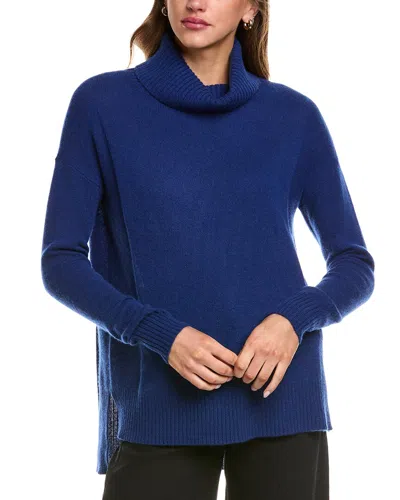 Philosophy Di Lorenzo Serafini Philosophy Cashmere Cowl Tunic Sweater In Blue