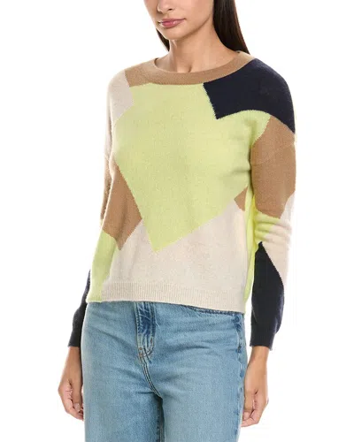 Philosophy Di Lorenzo Serafini Philosophy Colorblocked Cashmere Sweater In Multi